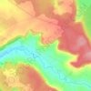 Saint-Sulpice topographic map, elevation, terrain