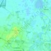 Holte topographic map, elevation, terrain