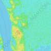 Mapa topographic map, elevation, terrain
