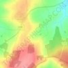 Presle topographic map, elevation, terrain