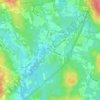 Wyoming topographic map, elevation, terrain