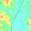 Arunde topographic map, elevation, terrain