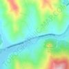 Bell Station topographic map, elevation, terrain