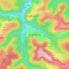 Schaeferhof topographic map, elevation, terrain