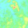 FELDA Rentam topographic map, elevation, terrain