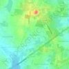 Chimasandra topographic map, elevation, terrain