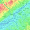 Camden topographic map, elevation, terrain