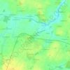 La Métairie Neuve topographic map, elevation, terrain