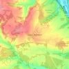 Upper Basildon topographic map, elevation, terrain