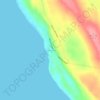 Horrocks topographic map, elevation, terrain