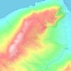 Metline topographic map, elevation, terrain