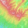 Chintpurni topographic map, elevation, terrain