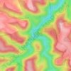 Galston Gorge topographic map, elevation, terrain