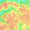 Bradbury Park topographic map, elevation, terrain