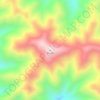 Madh topographic map, elevation, terrain