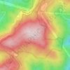 Calf Mountain topographic map, elevation, terrain