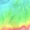 Thonex topographic map, elevation, terrain