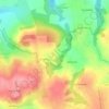 Lorozan topographic map, elevation, terrain