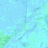 Zandberg topographic map, elevation, terrain