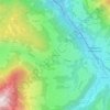Weichsölln topographic map, elevation, terrain