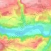 Hofen topographic map, elevation, terrain