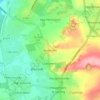 Newbottle topographic map, elevation, terrain