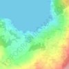 Rova topographic map, elevation, terrain