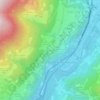 Stille topographic map, elevation, terrain