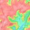 Sorny topographic map, elevation, terrain