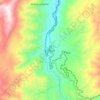 Dagua topographic map, elevation, terrain