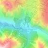 Le Courtil topographic map, elevation, terrain