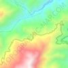 Enhulumi topographic map, elevation, terrain