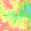 Crows Nest topographic map, elevation, terrain