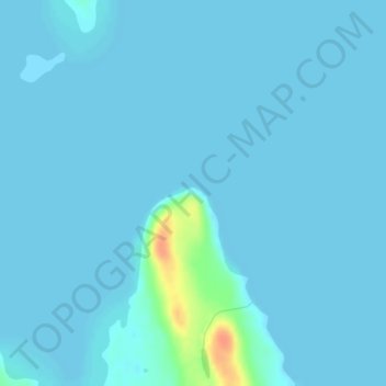 Pointe de la Butte topographic map, elevation, terrain