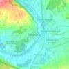 Schwarzenau topographic map, elevation, terrain