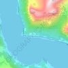Oppsal topographic map, elevation, terrain