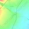 Jesús María topographic map, elevation, terrain