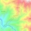 Quishpe Centro topographic map, elevation, terrain