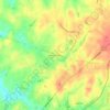 Newnan Pines topographic map, elevation, terrain