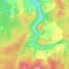 Crai topographic map, elevation, terrain