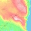 Sellia topographic map, elevation, terrain
