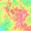 La Joya topographic map, elevation, terrain