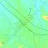 Sa Kaeo topographic map, elevation, terrain