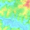La Chênaie topographic map, elevation, terrain