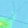 Eembrugge topographic map, elevation, terrain