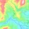 Cudog topographic map, elevation, terrain