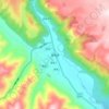 桑堆镇 topographic map, elevation, terrain