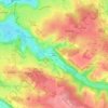 Le Lion de Saint-Marc topographic map, elevation, terrain