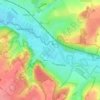 Geulpark topographic map, elevation, terrain