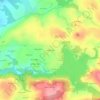 Kerfeonwez topographic map, elevation, terrain